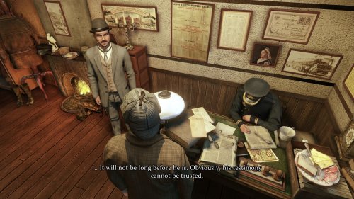 Screenshot of Sherlock Holmes: Crimes and Punishments