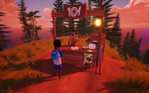 Screenshot of Tchia