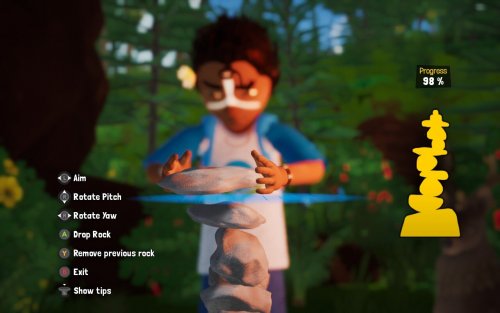 Screenshot of Tchia