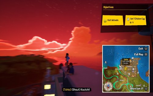 Screenshot of Tchia