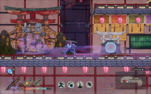 Screenshot of GetsuFumaDen: Undying Moon