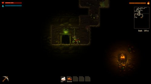 Screenshot of SteamWorld Dig