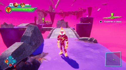Screenshot of Ben 10: Power Trip