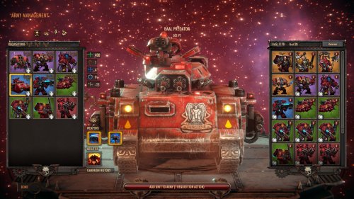 Screenshot of Warhammer 40,000: Battlesector