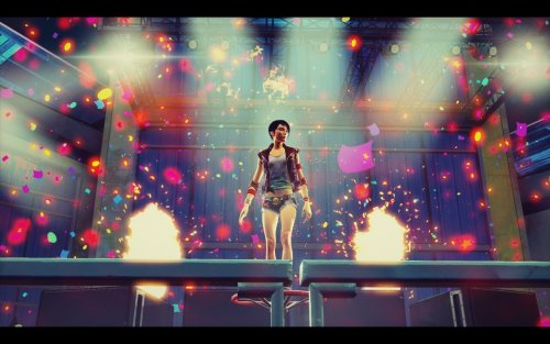 Screenshot of Sunset Overdrive