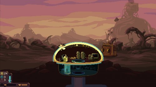 Screenshot of Dome Keeper