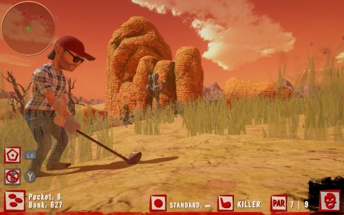 Screenshot of Golf VS Zombies