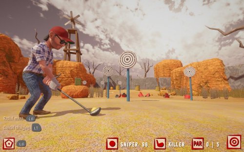 Screenshot of Golf VS Zombies