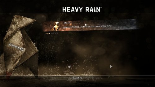 Screenshot of Heavy Rain
