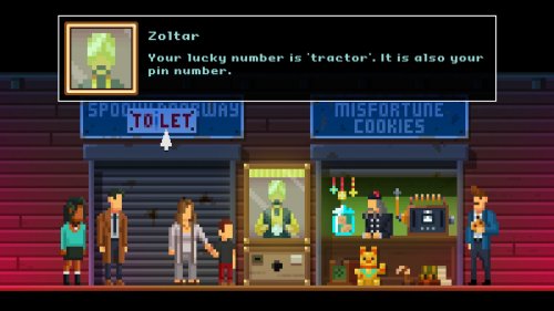 Screenshot of The Darkside Detective: A Fumble in the Dark