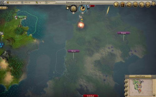 Screenshot of Master of Magic