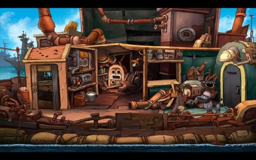 Screenshot of Chaos on Deponia
