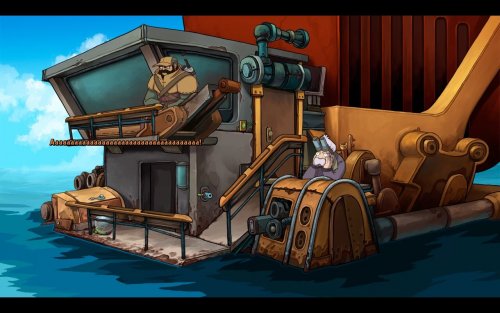 Screenshot of Chaos on Deponia