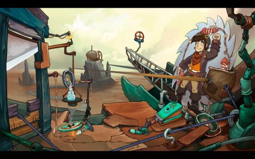 Screenshot of Chaos on Deponia