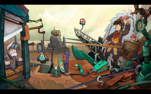 Screenshot of Chaos on Deponia