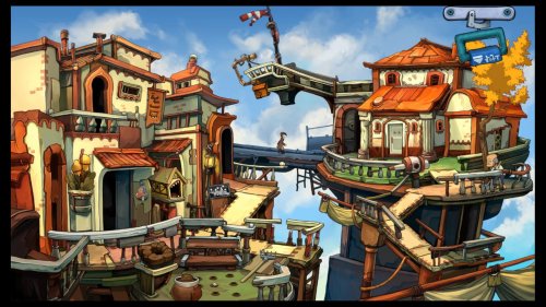 Screenshot of Chaos on Deponia