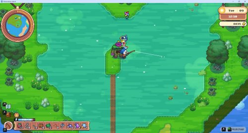 Screenshot of Moonstone Island