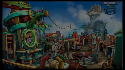 Screenshot of Chaos on Deponia