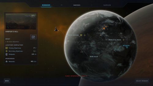 Screenshot of Aliens: Dark Descent