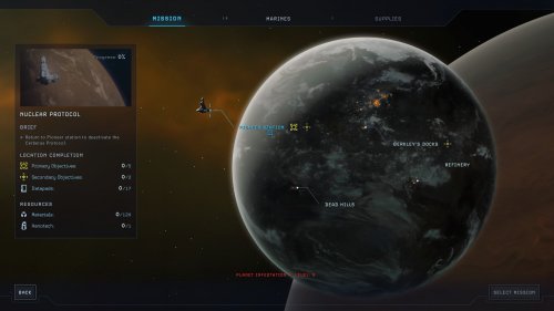 Screenshot of Aliens: Dark Descent