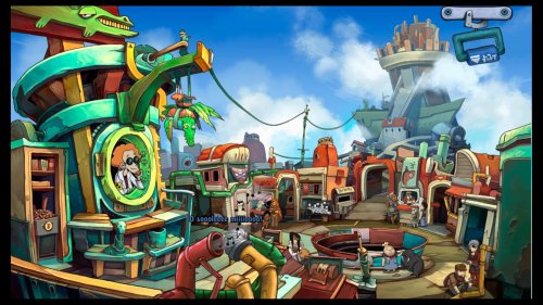 Screenshot of Chaos on Deponia