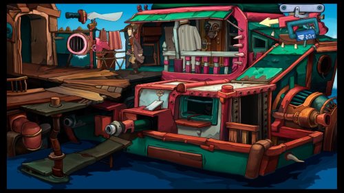 Screenshot of Chaos on Deponia
