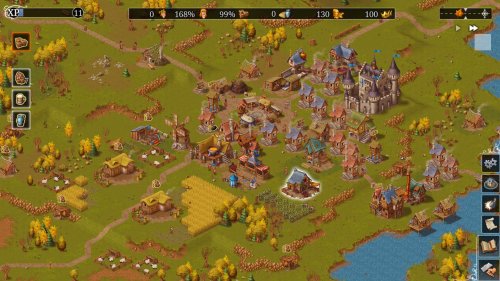 Screenshot of Townsmen - A Kingdom Rebuilt