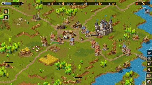 Screenshot of Townsmen - A Kingdom Rebuilt