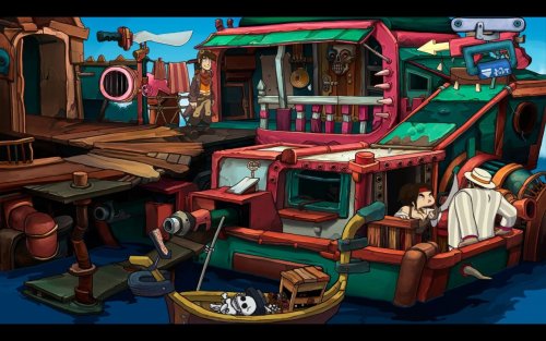 Screenshot of Chaos on Deponia
