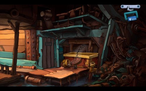 Screenshot of Chaos on Deponia