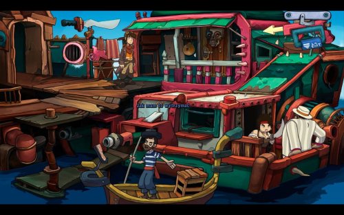 Screenshot of Chaos on Deponia