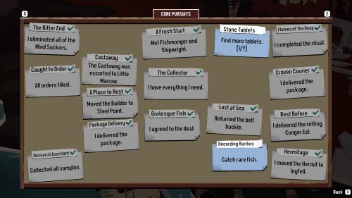 Screenshot of DREDGE