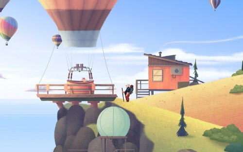 Screenshot of Old Man's Journey