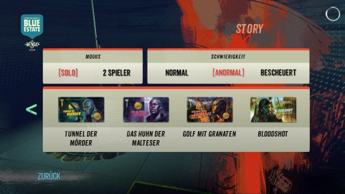 Screenshot of Blue Estate