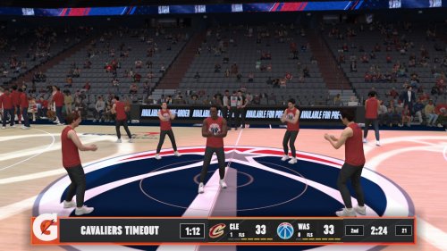 Screenshot of NBA 2K25