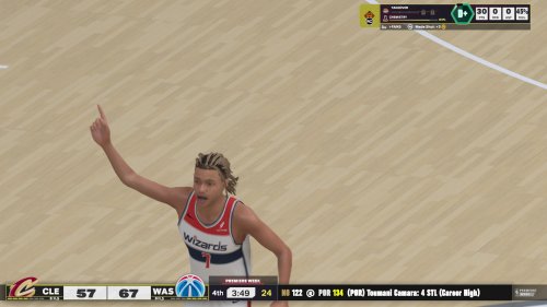 Screenshot of NBA 2K25