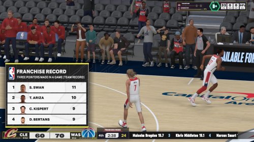 Screenshot of NBA 2K25
