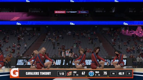Screenshot of NBA 2K25