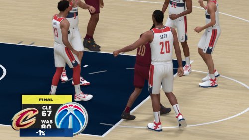 Screenshot of NBA 2K25