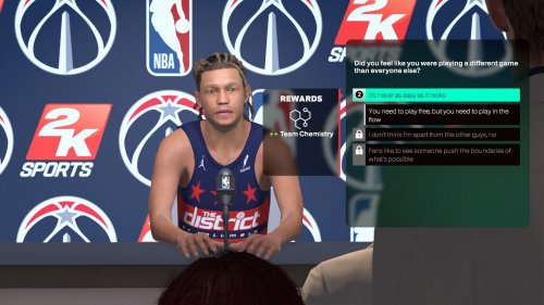 Screenshot of NBA 2K25