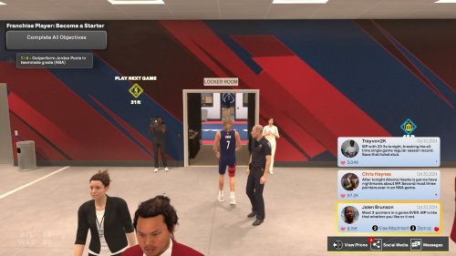 Screenshot of NBA 2K25
