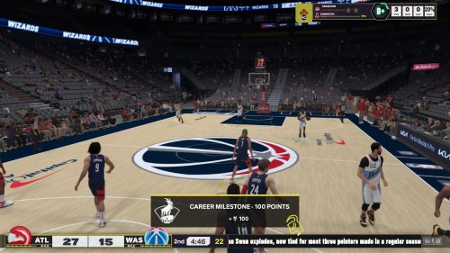 Screenshot of NBA 2K25