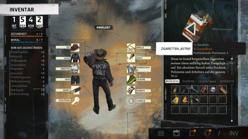 Screenshot of Disco Elysium