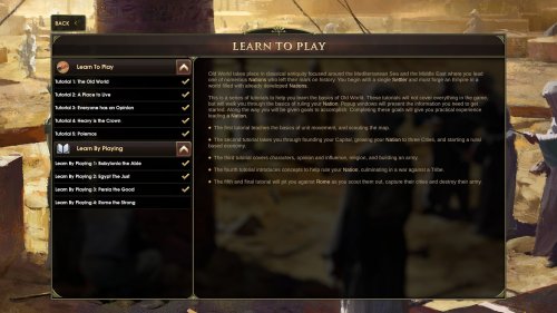 Screenshot of Old World