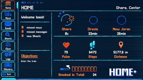 Screenshot of Lacuna