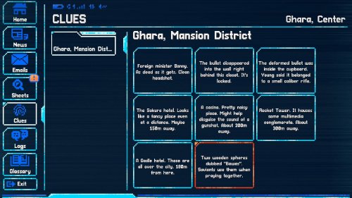 Screenshot of Lacuna