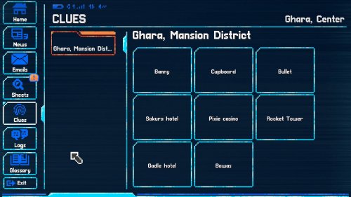 Screenshot of Lacuna