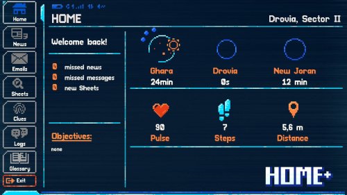 Screenshot of Lacuna