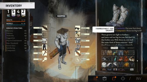 Screenshot of Disco Elysium