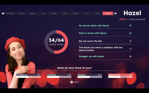 Screenshot of Ten Dates